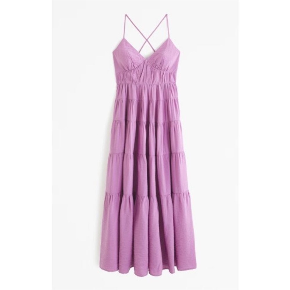 Abercrombie & Fitch Tiered Maxi Dress